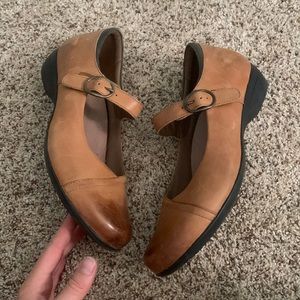 Dansko brown Mary Janes